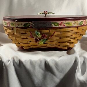 Longaberger 2011 Christmas Holly Berry